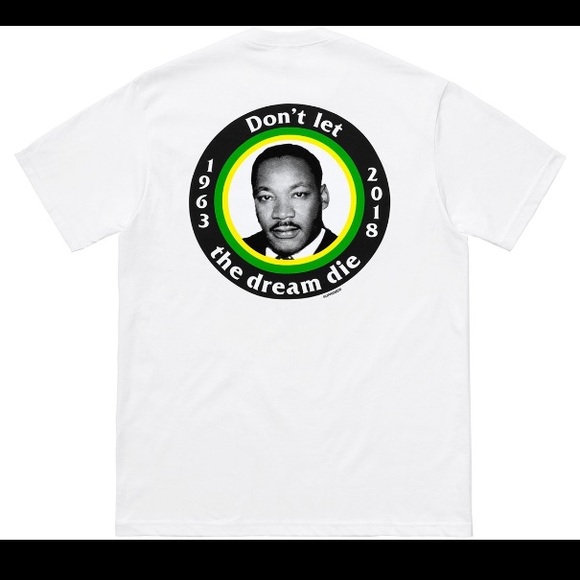 Supreme 2018 MLK tee white - Picture 2 of 2